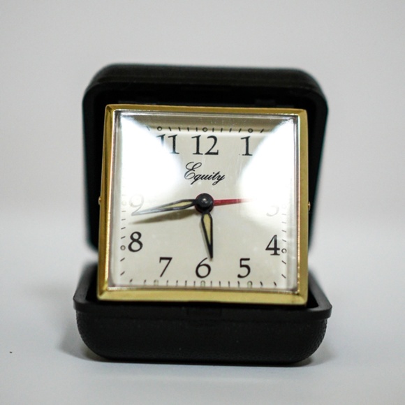 Vintage table clock EQUITY - Picture 2 of 3
